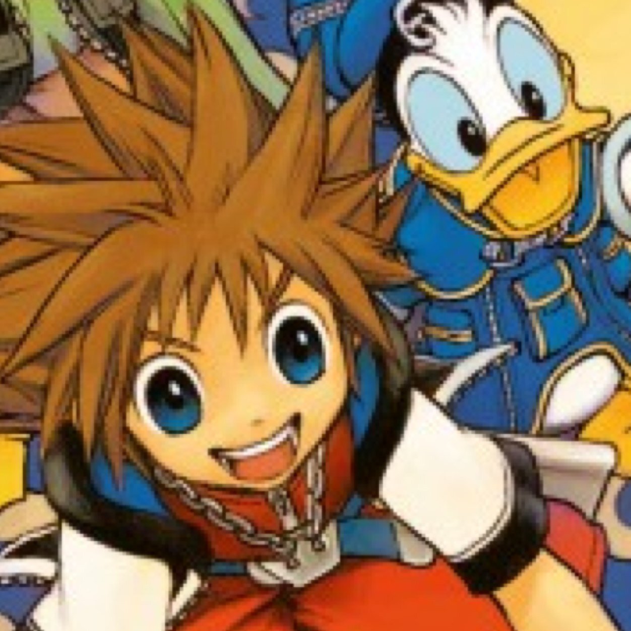 Short, spunky, spikey hair, and I shake it like I just dont care. Donald & Goofy mean the world to me. {#KH/Disney/MV}