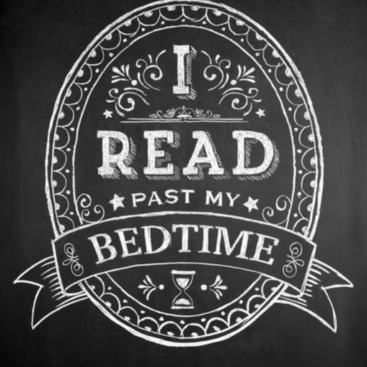 I like to read.