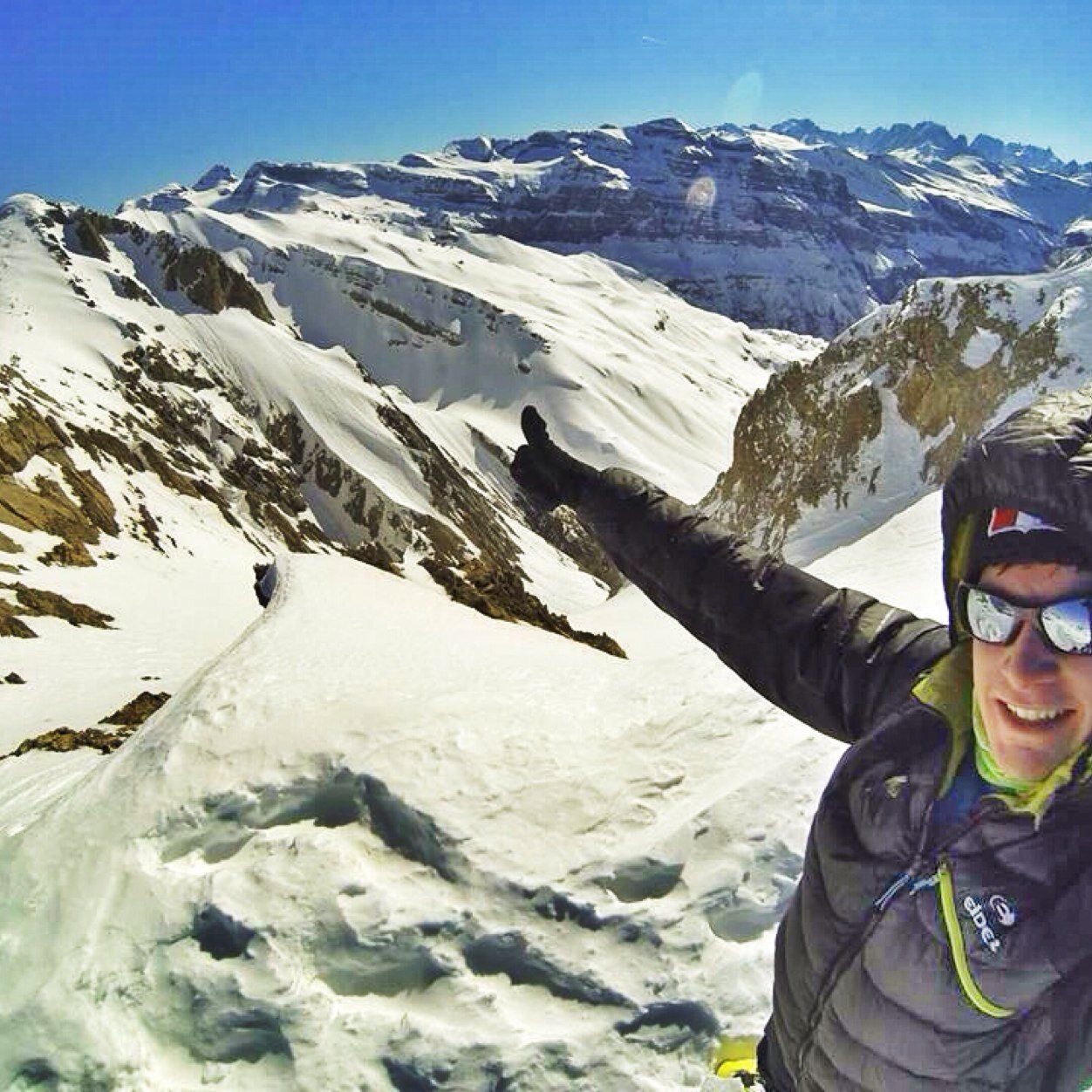 Skimountaineering, MTB, French Alps