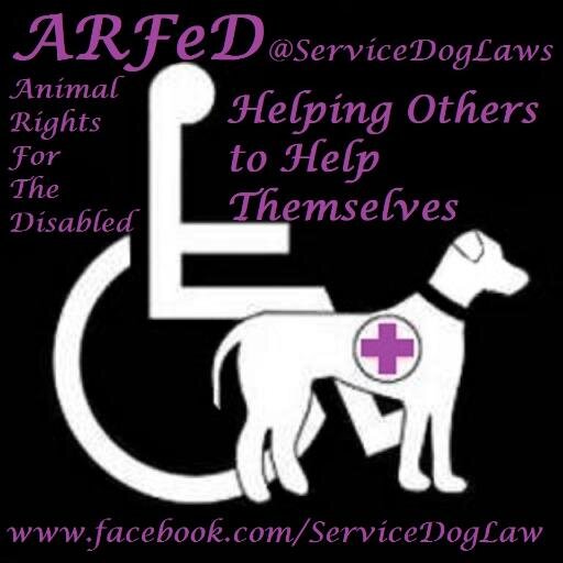 Aimed at Educating Law Enforcement, Business Owners & Employees & the General Public on the Laws, Rights & Etiquette of Service Animals used by the Disabled.
