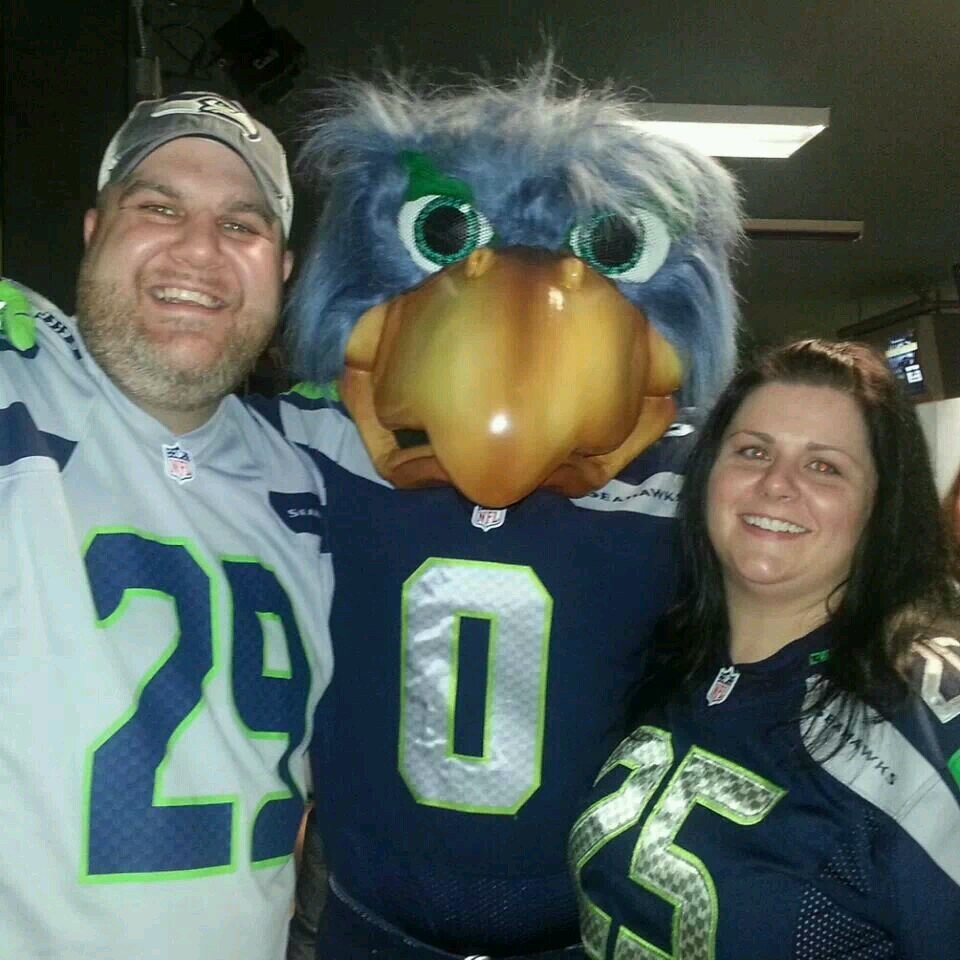 Living the Dream. Loving my wife and my Hawks.