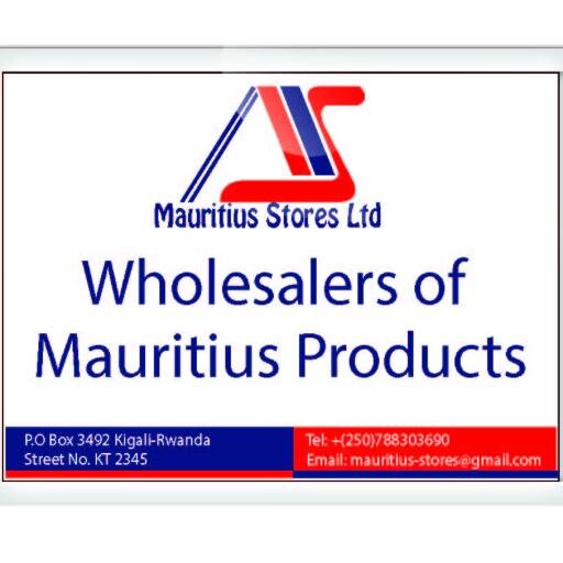 We distribute only Made in Mauritius high quality affordable products in Rwanda.
mauritiusstoresltd@gmail.com;
0788305690