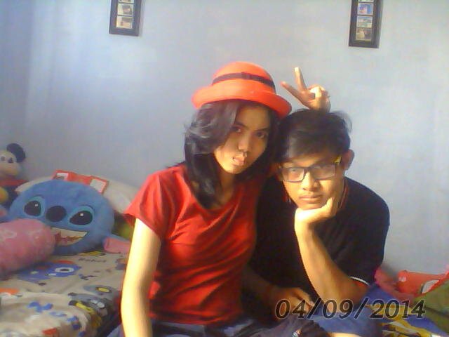Lagi buat cerita ke anak nanti bersama @lindairaaa ♡