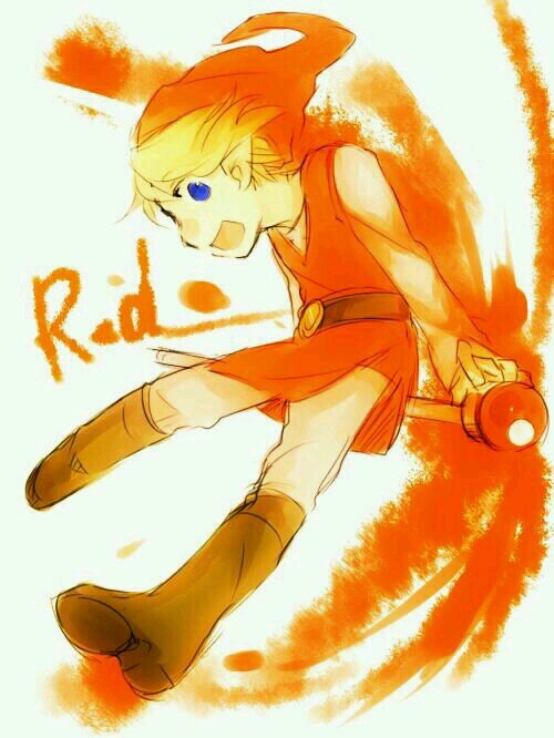 Hello there, I'm Red Link, but you can just call me Red! I'm the most optimistic of all of the Links! Especially more optimistic than Blue!