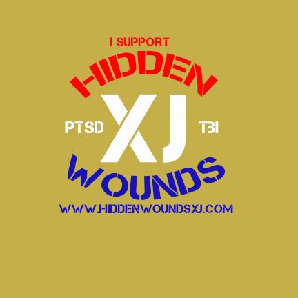 Hidden Wounds XJ is a Jeep Cherokee build once complete will go to different events to educate the general public about PTSD & TBI