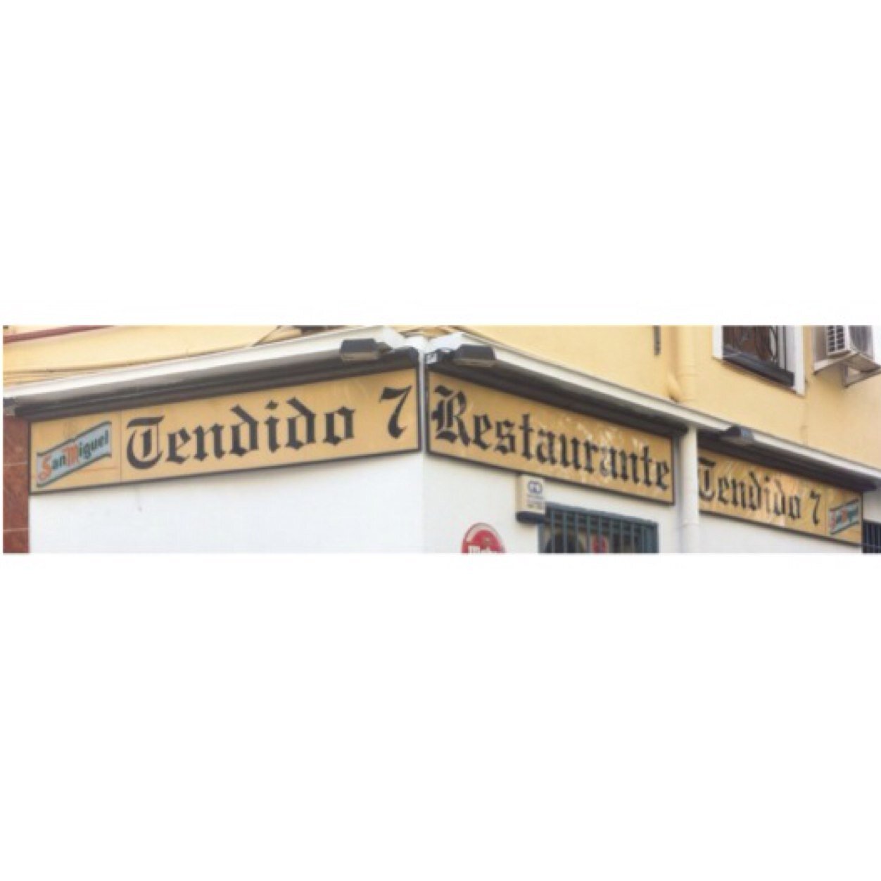 Retaurante Tendido 7.Ubicado en la C/Glorieta del Campanar n1.