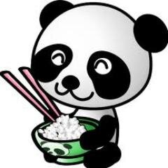 i love food and pandas, but not together.