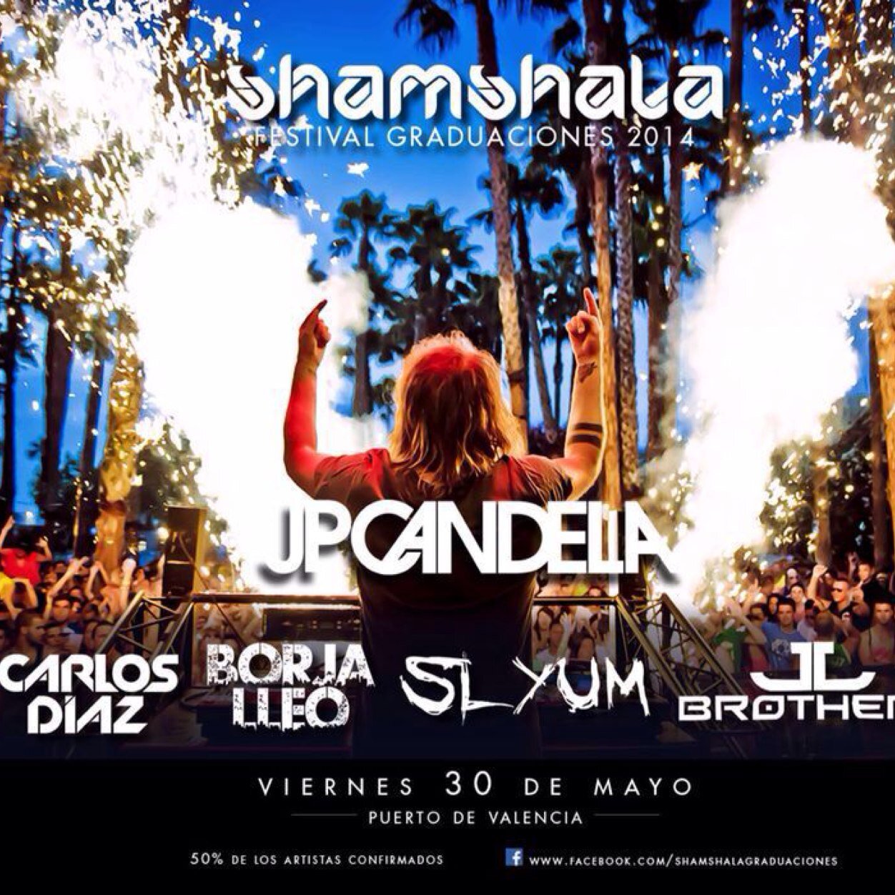 CUANDO ACABES LOS EXAMENES NO PUEDES FALTAR A SHAMSHALA FESTIVAL!! Graduaciones 2014. Entradas/Informacion AQUI! ALGO NUEVO TE ESTA ESPERANDO...
DALE LIKE +info