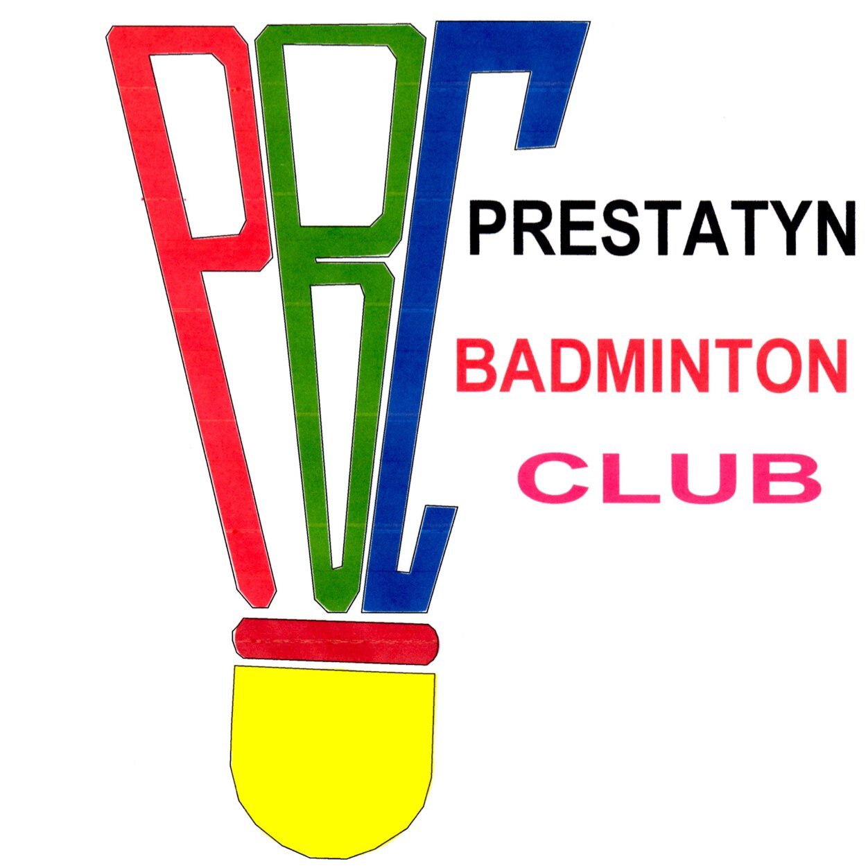 Prestatyn Badminton Club, Seniors play Monday's 6pm till 8pm & Wednesdays 730pm till 9pm. Juniors play Wednesdays 6pm till 730pm.