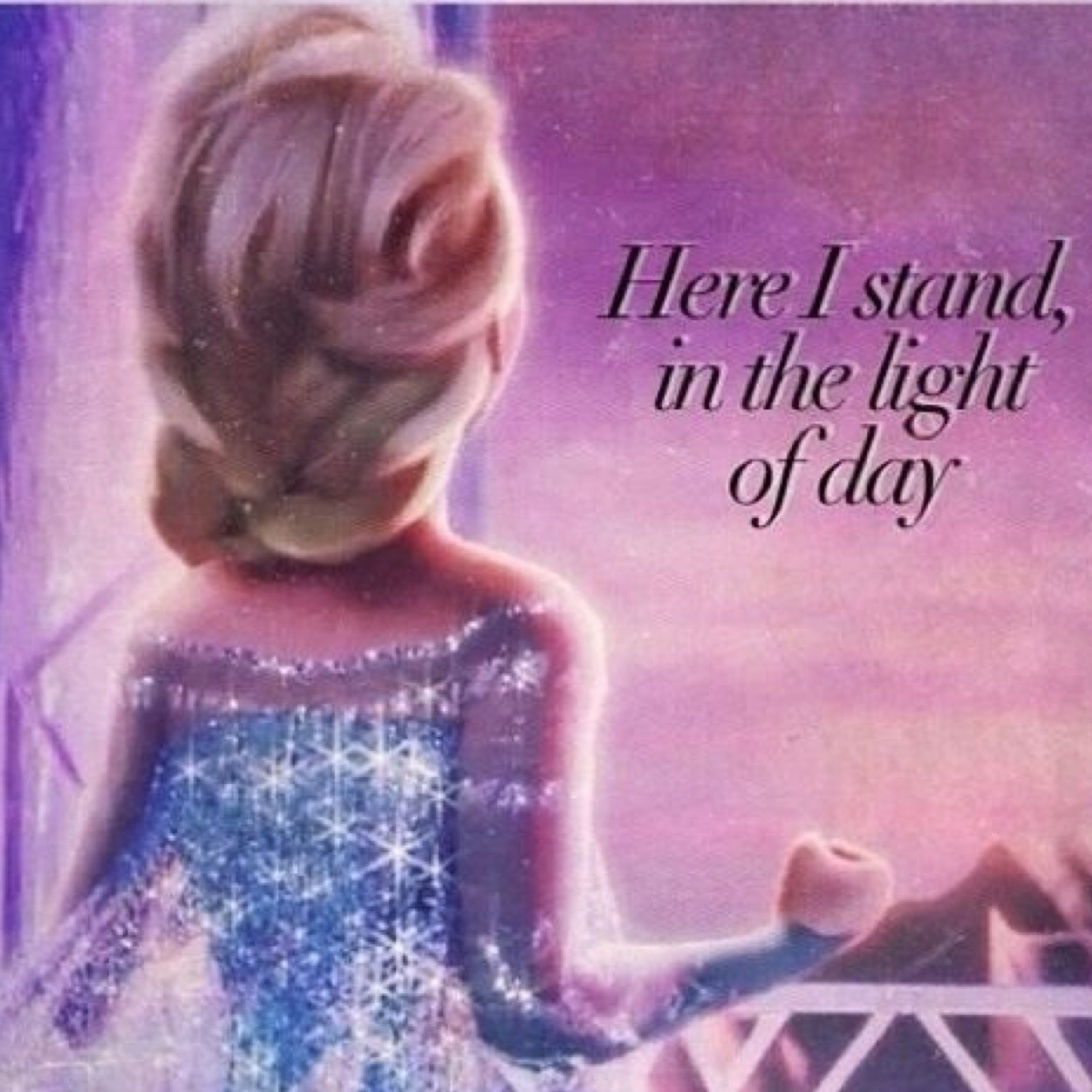 Elsa the queen of Arendelle also known as The Snow Queen