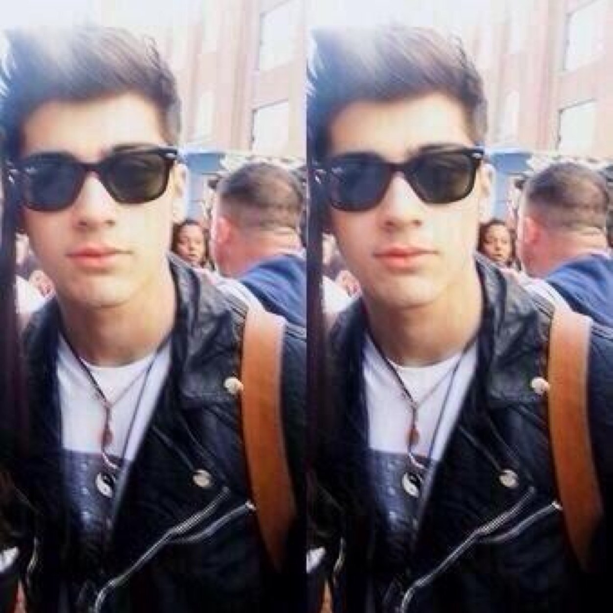 ask for a follow back on @raybanzouis