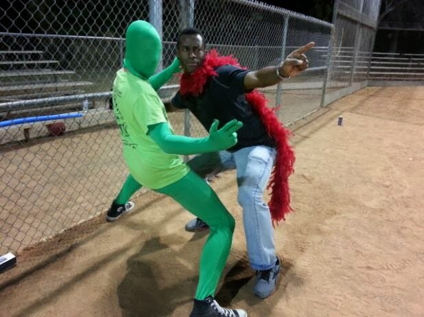 The Calisthenics. Before every game. We do calisthenics