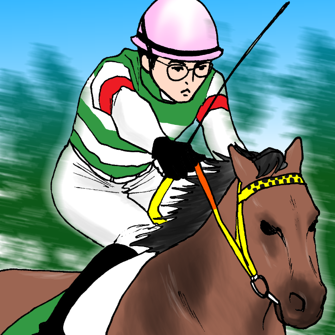 競馬、演劇、ミュージカル、ウイスキーが好きです。
1994年から一口馬主やってます
主な活躍馬ハープスター、リスグラシュー、エフフォーリア、ドゥレッツァ
アイコンは所有馬だったハープスター号に騎乗してる自画像を漫画家のみづき水脈先生に描いていただきました。(ゴーグルでなくメガネなのはご愛嬌)
