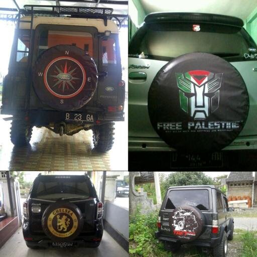 Pusat Custom Cover Ban Mobil di Indonesia | Design sesuka anda | Bisa Pesan Satuan ! Order +6285691219075 / Pin BB 5A828798