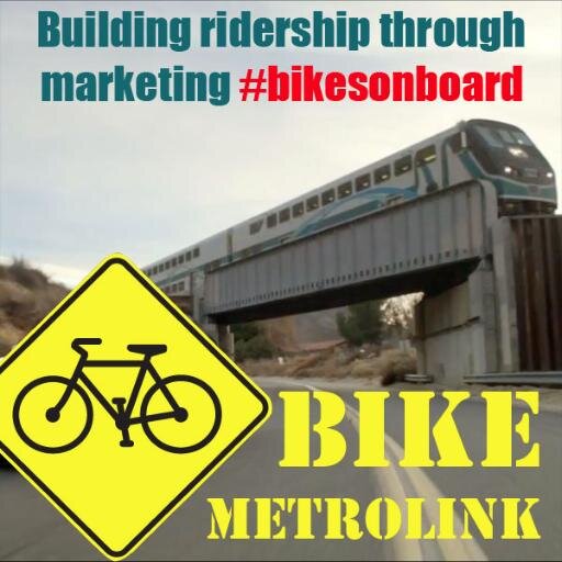 Is your bike storage area full? Tweet your pictures @bikemetrolink and @Metrolink using #bikesonboard #bikecar. Not affiliated with or maintained by @Metrolink.