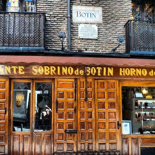 El Restaurante Botin, casa fundada en 1725, es el restaurante más
antiguo del mundo según el Libro Guinness de los Records