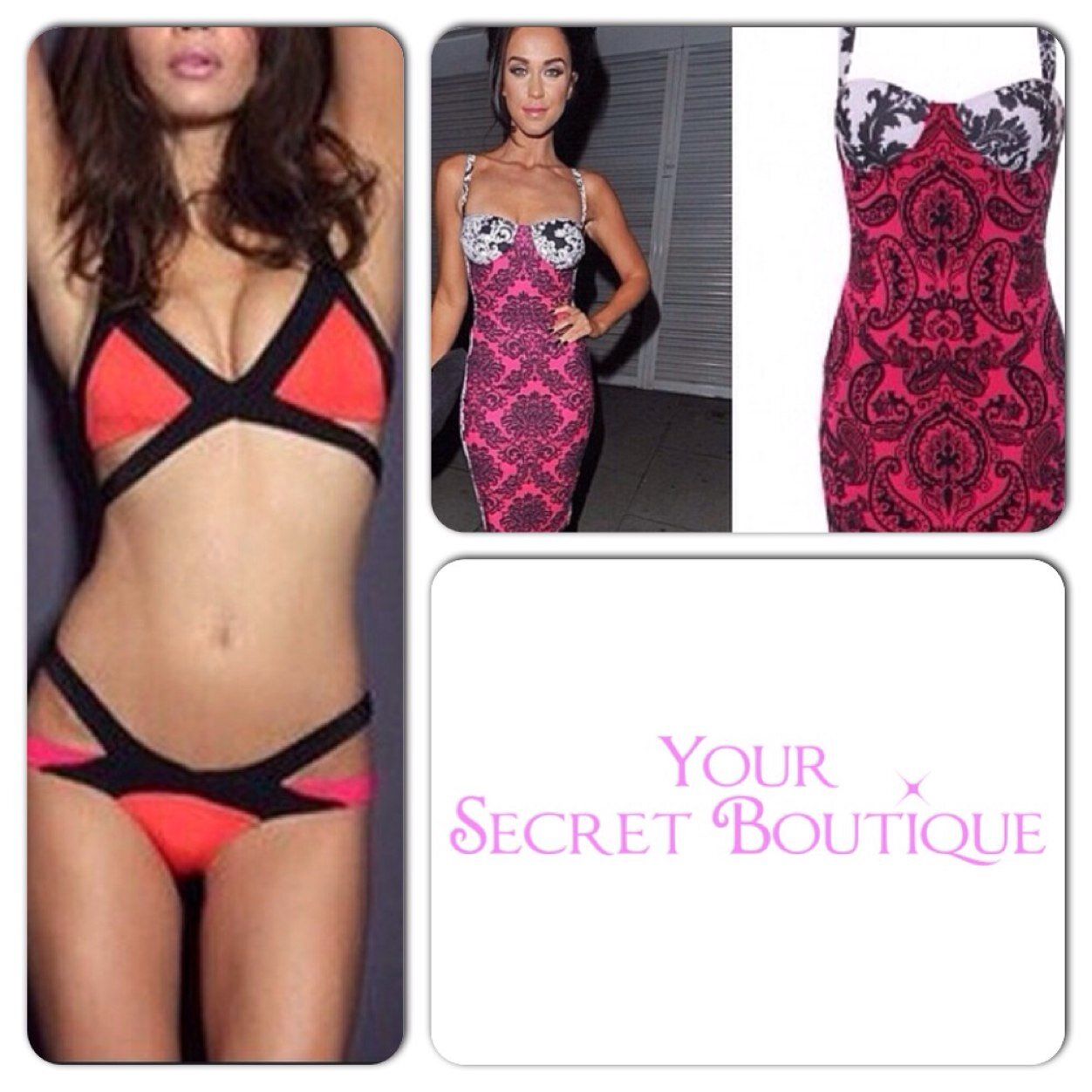 secretboutique3's profile picture. Fashion and accessories boutique  ship worldwide. Check out our latest celeb style/inspired looks.. Facebook- twitter-Instagram website coming soon