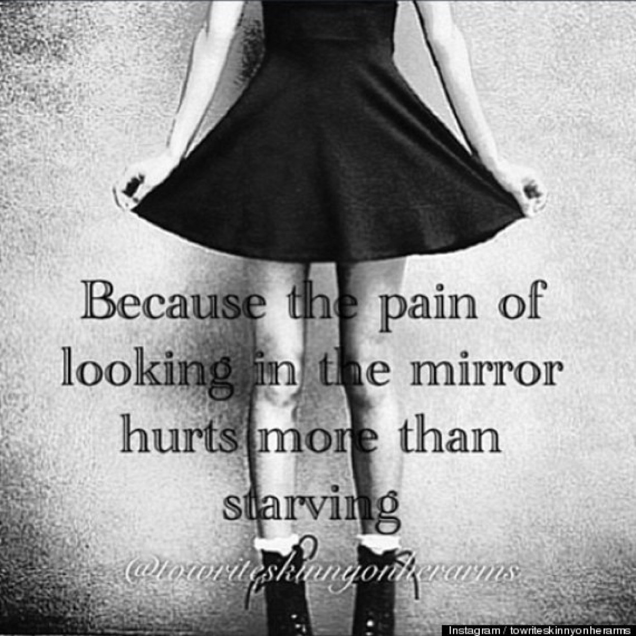 Because I'm never good enough.