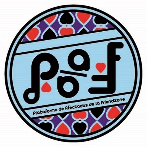 PlataformaPAF's profile picture. La Plataforma de Afectados por la Friendzone (Zona Amigos) es una organización de ayuda y concienciación. ¡Luchemos todos y todas contra la friendzone!