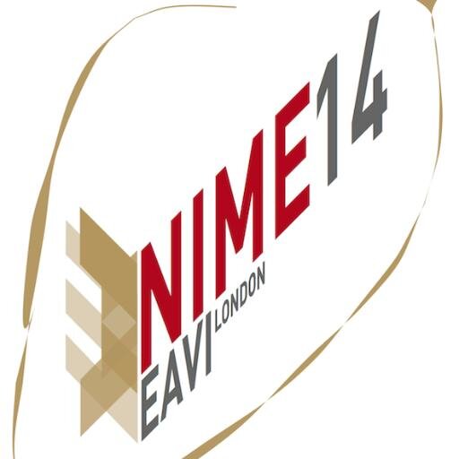 NIME: 14th International Conference on New Interfaces for Musical Expression.
June 30th - July 4th, 2014
Goldsmiths
University of London
London, UK