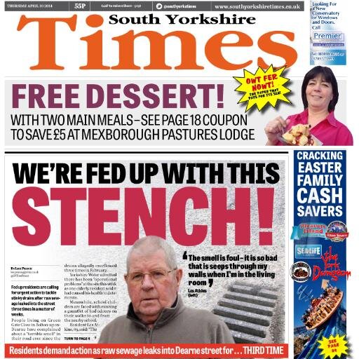 The South Yorkshire Times is a weekly newspaper which has served the community since 1877. Contact us with your news and events at editorial@dearnetoday.co.uk