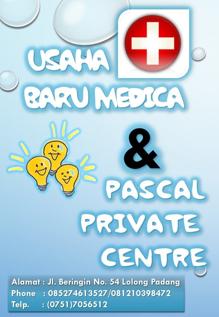Lembaga Privat dan Toko Alat Kesehatan I Jl. Beringin No. 54 Lolong Padang I Telp : (0751) 7056512 I HP : 081210398472 I Pimpinan : Deded Chandra, S.Si, M.Si
