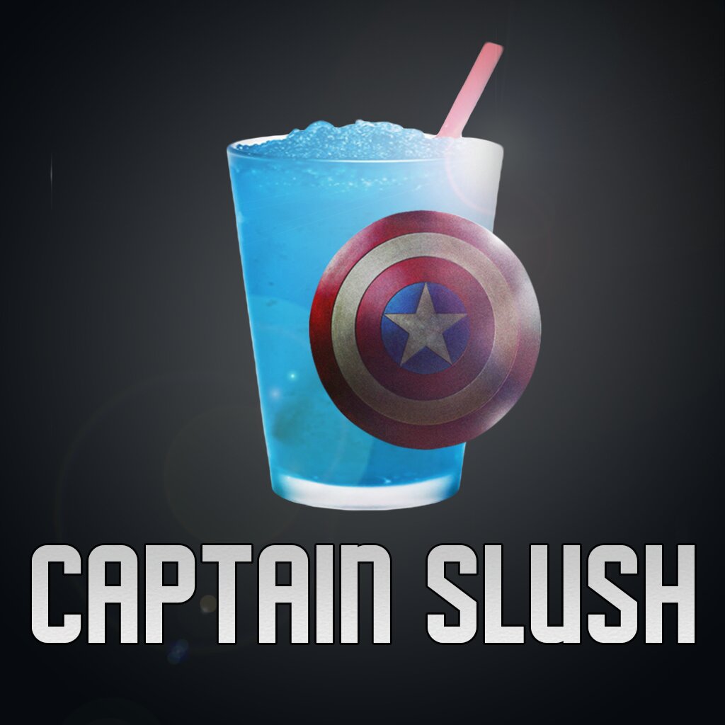 CaptainSlush's profile picture. Giving you the best and BIGGEST slushies this term! Buy a Slushie for AMERICA