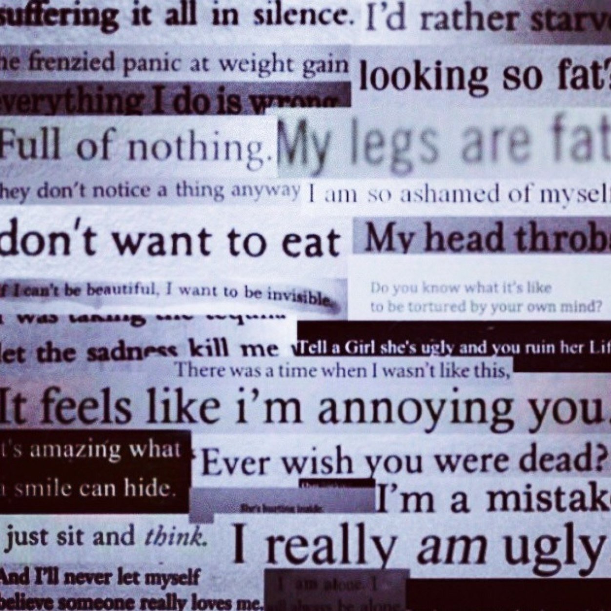 there are two of us on this account and we do occasionally talk to each other. we love you and we're here if you need someone to talk to, DM/tweet us whenever