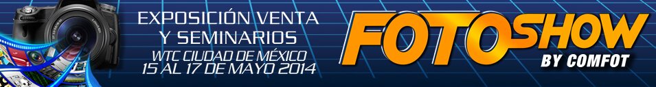 comfot2014's profile picture. exposición más grande e importante de productos relacionados con la fotografía, video y arte digital que se presenta en México; Importante referente para toda