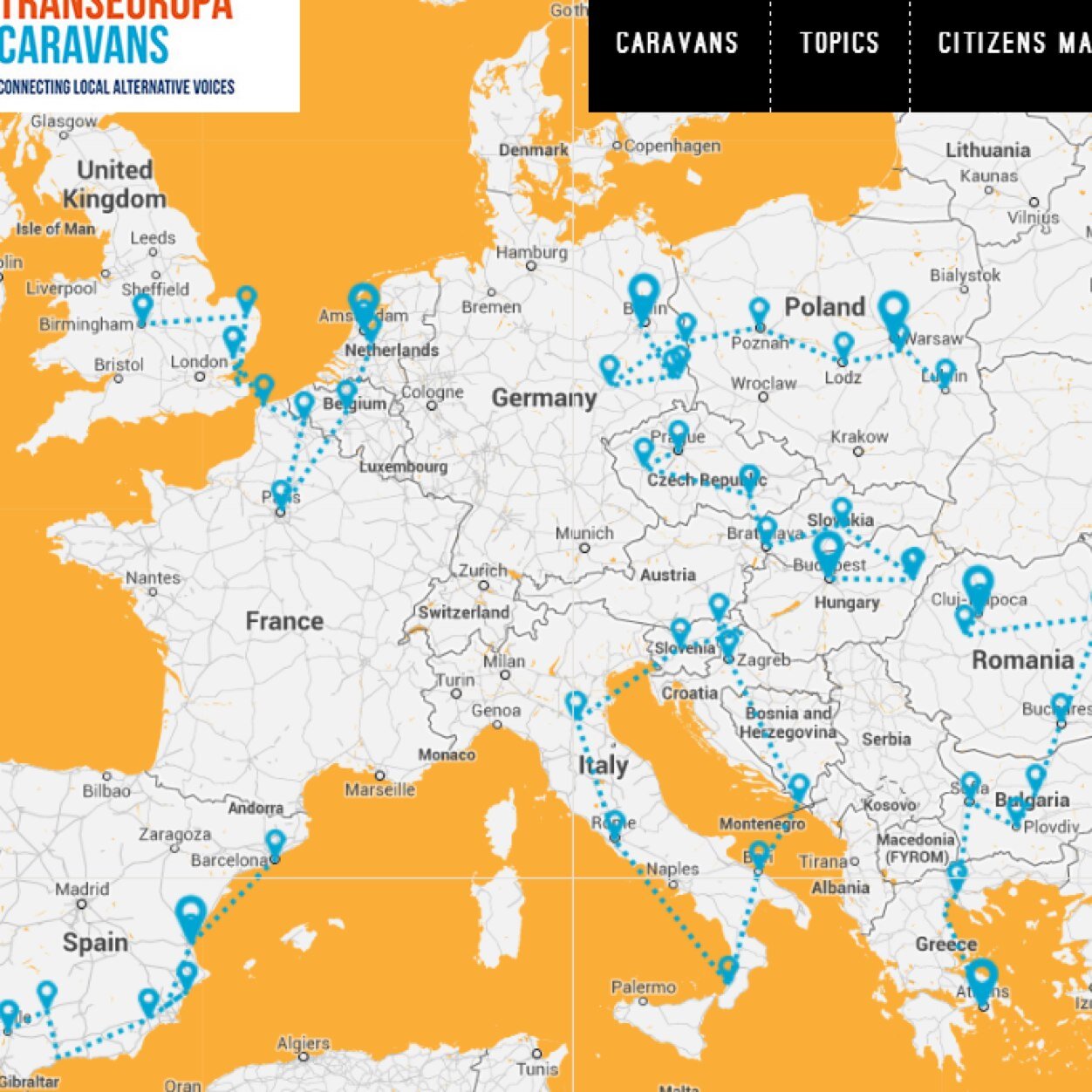 Traveling through Germany and Poland, April 25- May 5 | Follow us on our journey to meet local alternative initiatives in Europe!