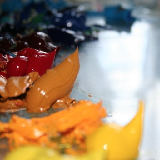 I make artwork about things of interest either visually or conceptually, quite often in oils. I make pots too. https://richarddobsonpottery..etsy.com