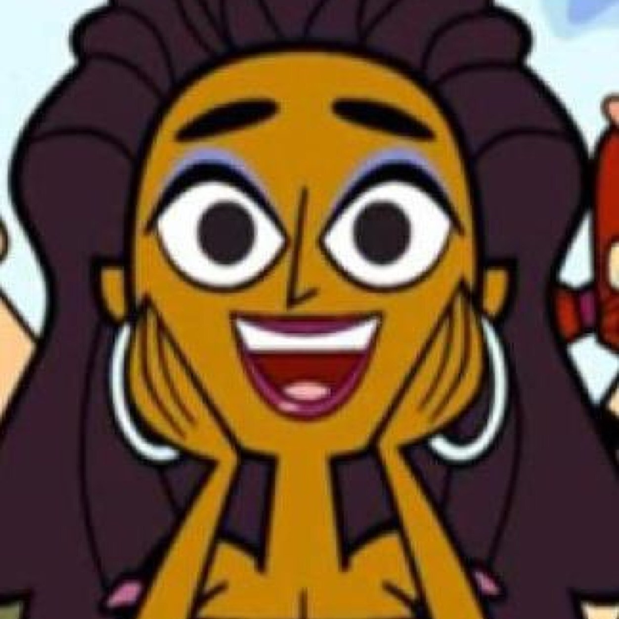 I don't know too much about Total Drama Rama' or Whateva'.But I do know now.So anyway',one thing ya' need to know,You touch my poof,I touch you!Copeash?