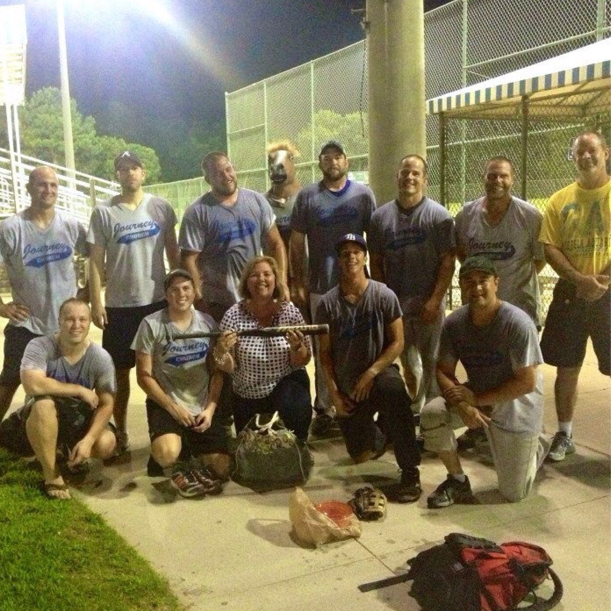 Journey Church Men's Softball.