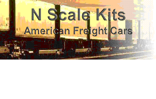 N Scale intermodal, flatcars and logging cars.