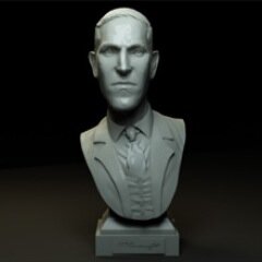 LOVECRAFT bust NOW on Kickstarter!  http://t.co/tftig415iv
