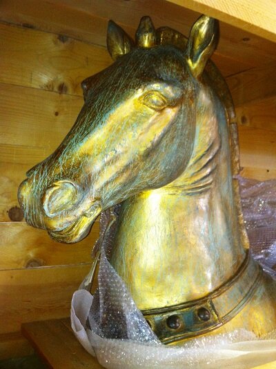 The Bronze Art Gallery 916-626-2982 http://t.co/cyrIrzdsmu We have four full size bronze Italian horses for use In Corporate Art, Bronze Monument.