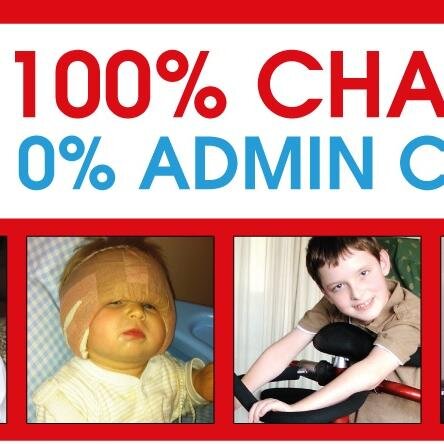 We're a Charity run purely by volunteers raising money for kids in need. We are 100% charity / 0% admin costs & would love to see you at our next event!