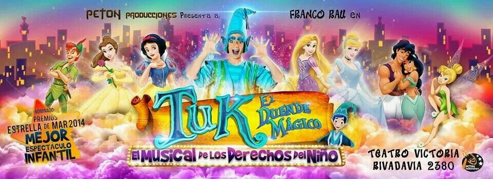 tukduendemagico's profile picture. EL MUSICAL DE LOS DERECHOS DEL NIÑO! VACACIONES DE INVIERNO en MAR DEL PLATA #TeatroVictoria @PetonProduccion