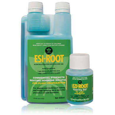 ESI-ROOT is a unique scientifically formulated and tested rooting solution,that offers superior striking of most cuttings over conventional striking compounds.