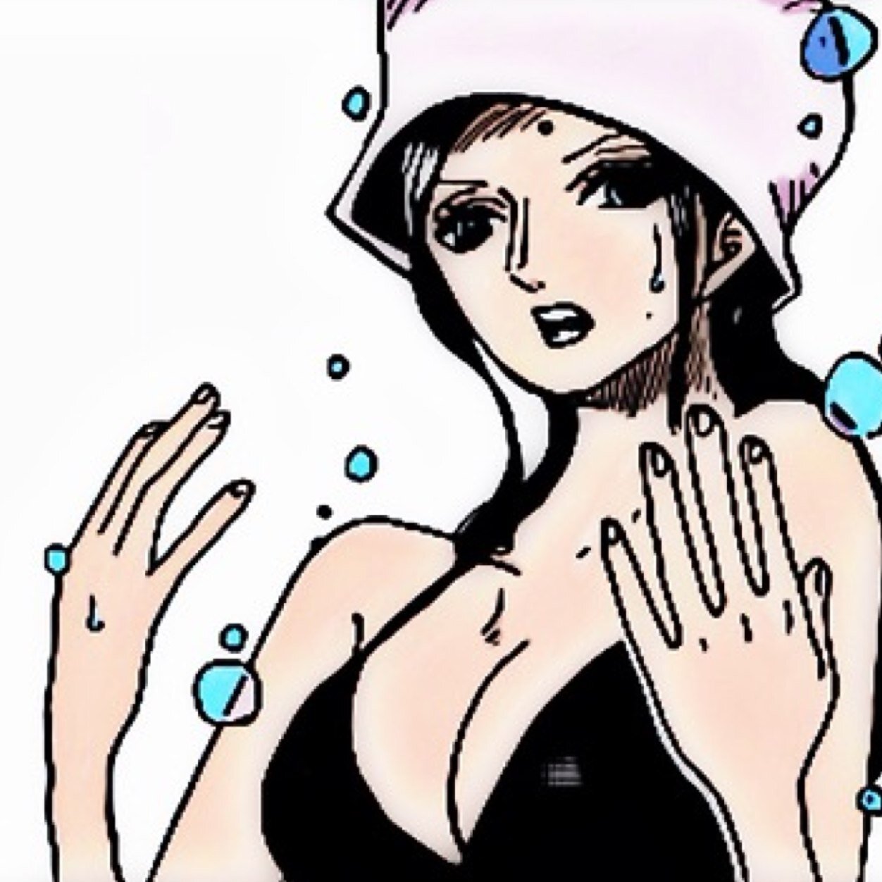 Hello~! I'm Nico Robin. One of the Mugiwara Pirates. I'm a good girl. You have to be loves me. I'm single. #sugoifams #R18