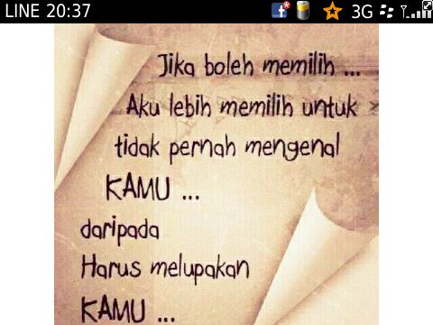 Hatiku adalh buku harianmu karena smua tentngmu slalu tertulis di hatiku ^_^