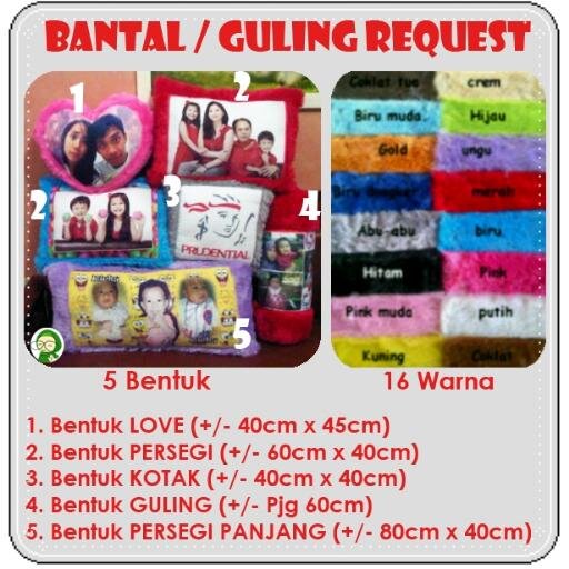 Sebuah Akun Online Shop | Waroeng Tiga Sekawan | Menjual Bantal Foto (Kado/Aksesoris/Souvenir) | Pemesanan: 085742086595 Pin BBM: 755632A3 (Fast Response)