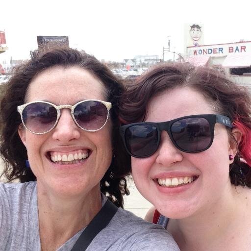 Monica (@notmonica) + Steph (@tonksntheaurors) = Team Thunder Road! Two awesome Bruce Springsteen fans.