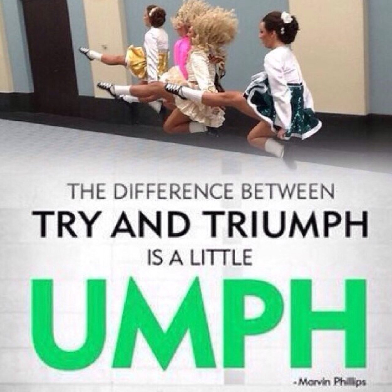 Every other day there will be a new tweet that will always start with You Know You're An Irish Dancer When!