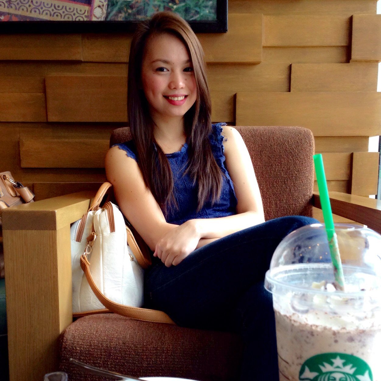 Vain. ;P Jolly. :) Friendly. ;) Scorpio girl that loves chocolate soooo much. :))