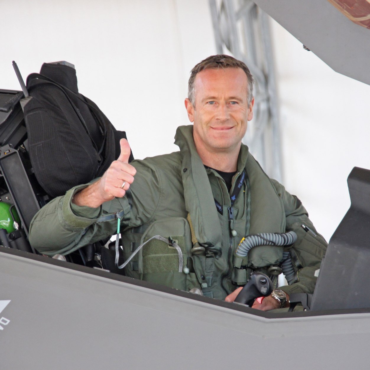 Air Commodore, Director Operations of Royal Netherlands Air Force, F-35 Pilot