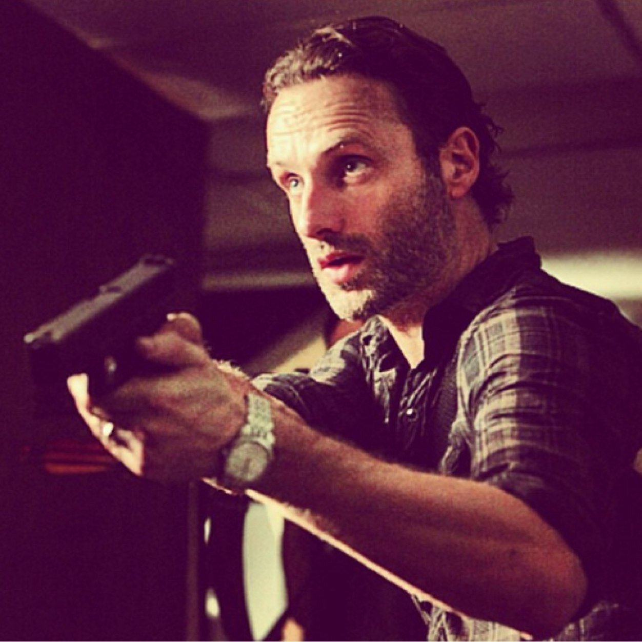 The sassiest man in the zombie apocalypse. Doin' stuff... Thangs.  (Parody account)