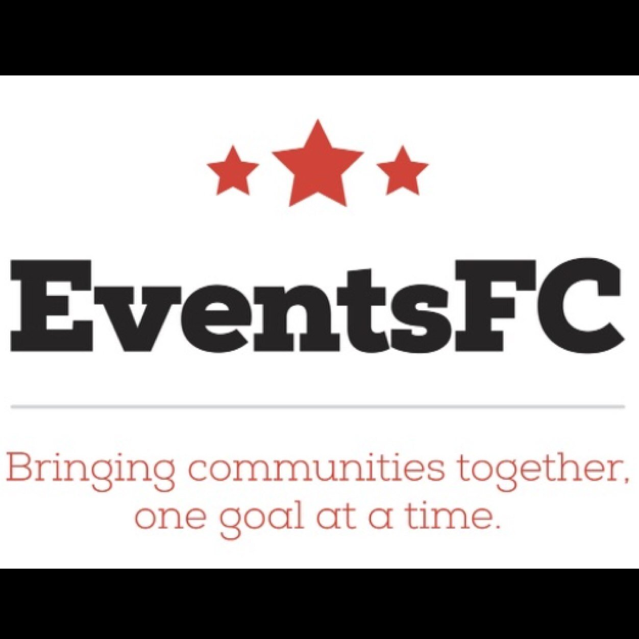 EventsFC's profile picture. Football Inspired Events and Support For Charities. Working hard to Bring communities together, one goal at a time