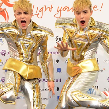 We are NOT Jedward. Just Jedward and Eurovision fans running an account. Follow @planetjedward for the real deal