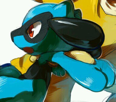 My name is Ruto! I live in the Aura Village on Iron Island off the coast of Sinnoh. [Iron Tail|Focus Punch] #Female